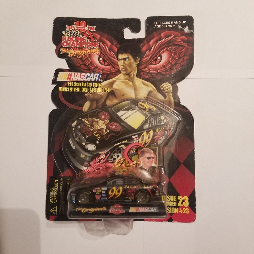 Bruce Lee & Jeff Burton Racing Champions Nascar 1:64 Diecast Car